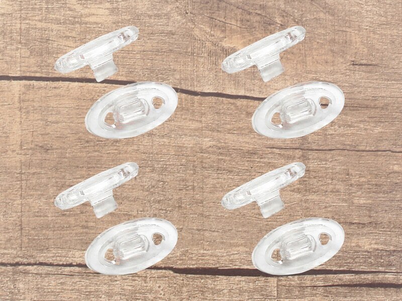 Almofadas claras do nariz da substituição de vonxyz para para-variedades do quadro da condicional oo4041 de oakley: 4 Pairs
