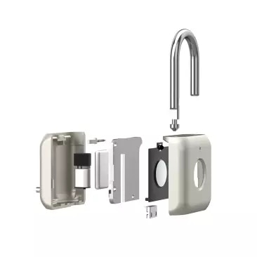 Xiaomi inteligente candado de huellas dactilares Kitty USB impermeable cerradura de huella digital electrónica hogar antirrobo caja de equipaje candado de seguridad