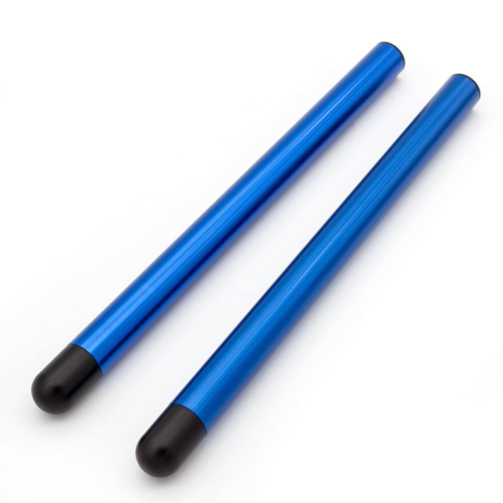 Aluminium 7/8'' 22mm Motorrad Clip-ons Gabel Griff Riegel Lenker Griff Rohr Für Yamaha YZF R1 R3 R6 MT07 MT09 MT10 FZ1 FZ8: Blau