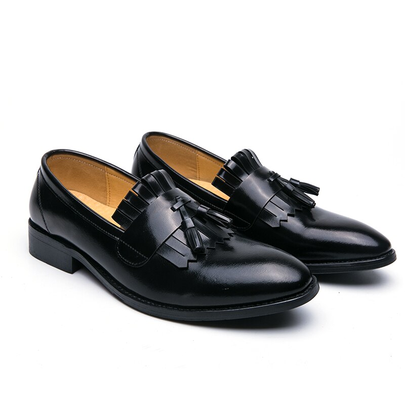 Misalwa oxford män fritidsklänning skor blå röd patchwork tofs pu läder festskor brudgummen bröllopsoutfit gentleman brittisk