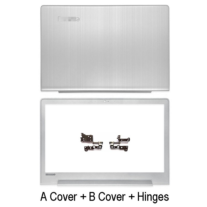 For Lenovo 310S-15 310S-15IKB 510S-15ISK Laptop LCD Back Cover Front Bezel Hinges Palrmest Bottom Case Silver A B C D Cover
