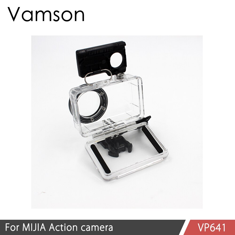 Vamson for Xiaomi mijia Accessories 45m Waterproof Housing Underwater Diving Case for MI jia 4K VP641