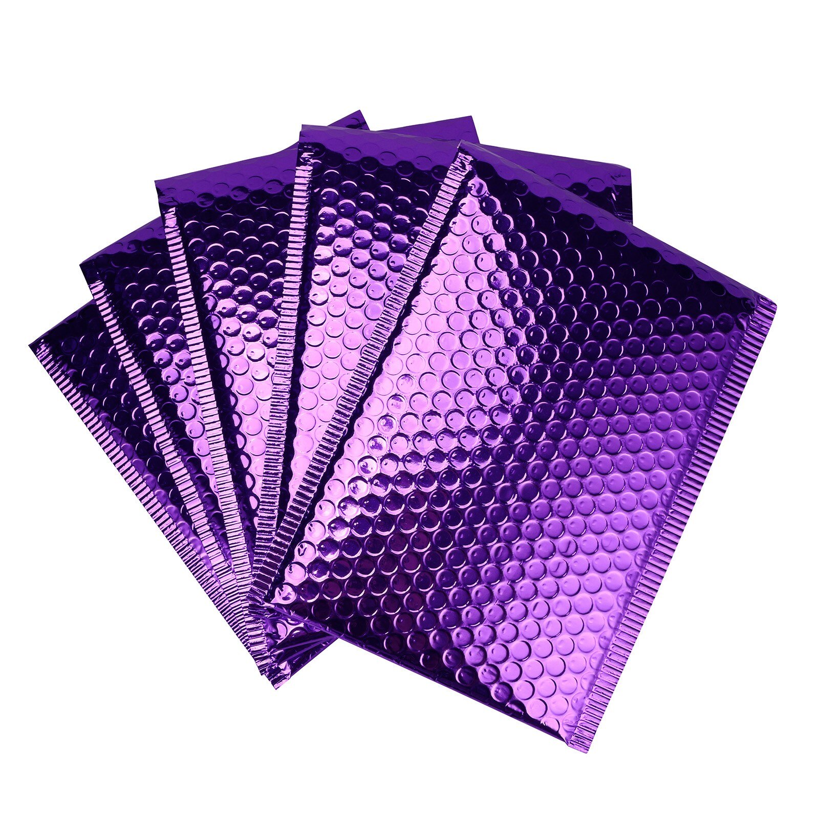 50PCS 18*23cm Bubble Mailers Padded Envelopes Lined Poly Mailer Self Seal aluminizer Bubble Mailer Envelopes Mailing Bag