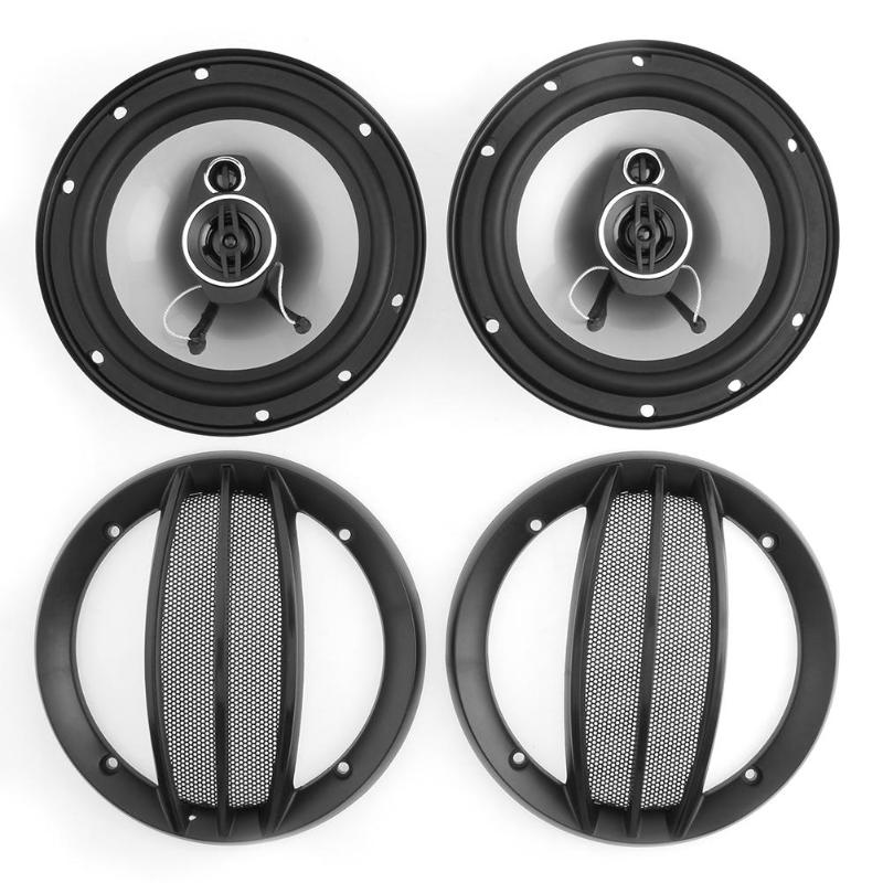 1 Pair 6 inch 380W Car Accessories Stereo Coaxial Treble Loudspeakers Auto Audio Music Sound System Car Audio Speakers