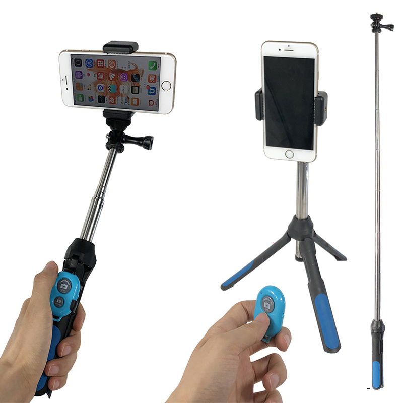 Bluetooth selfie stick trípode para teléfono monópode montaje para Huawei P20/P10 Lite/P10 Plus/P9/P8 Samsung iPhone X/8/7/6/6 S Android