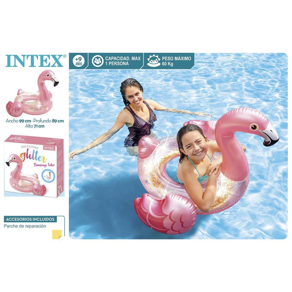 Intex 56251NP-infant Bouncy Flamingo Met Glitter (56251EU), Kleur/Diverse Model