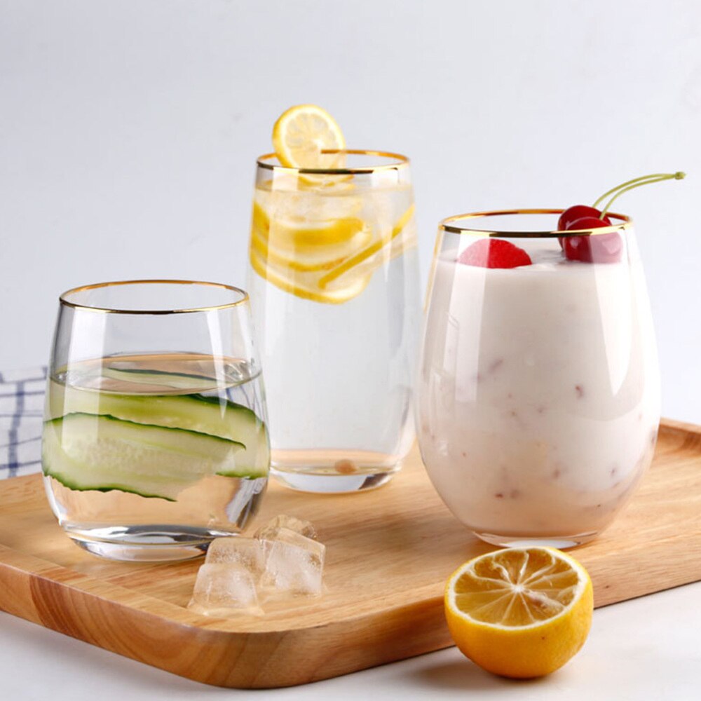 2 stk 340 ml oppbevaringskopper juice kopper gjennomsiktige kopper til restaurant