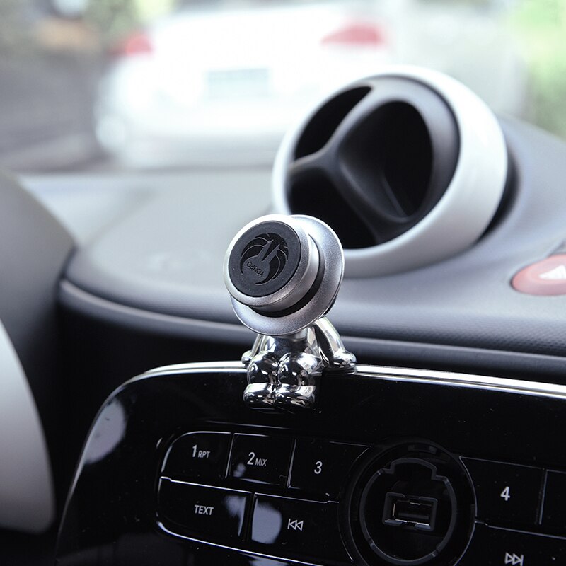 Til smart 453 fortwo for fire bil magnetisk telefonholder navigationsstativ navigationsgrænseflade støtte biltilbehør