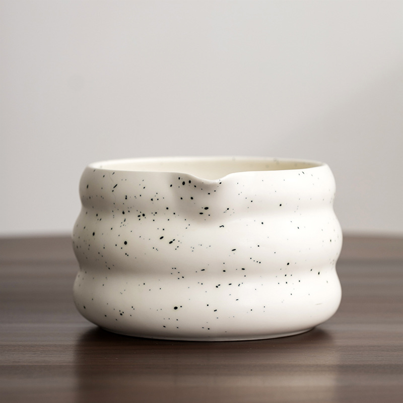 Batidor de té blanco Matcha, utensilios de té para ceremonia japonesa, herramienta de té Chasen de bambú, cepillo de té, exquisito Kit Matcha para juego de té, 1/2/4/6 Uds.: Blanco