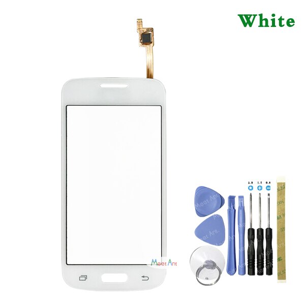 4.3 "pour Samsung Galaxy DUOS Star Advance G350E SM-G350E écran tactile numériseur capteur extérieur verre lentille panneau: white With Tool