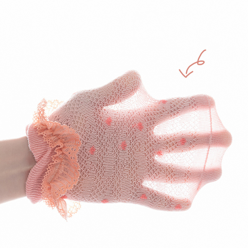 Summer Children Thin Cotton Princess Socks Baby Infant Girls Sweet Breathable Mesh Lace Socks Clothes Accessories