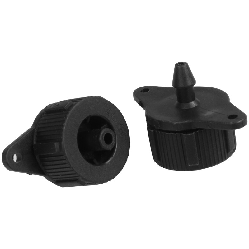 Garden Emitter Pressure Compensating Dripper Micro-Irrigation Hose Drip Head Water Saving Irrigation Dropper 200 Pcs: Black