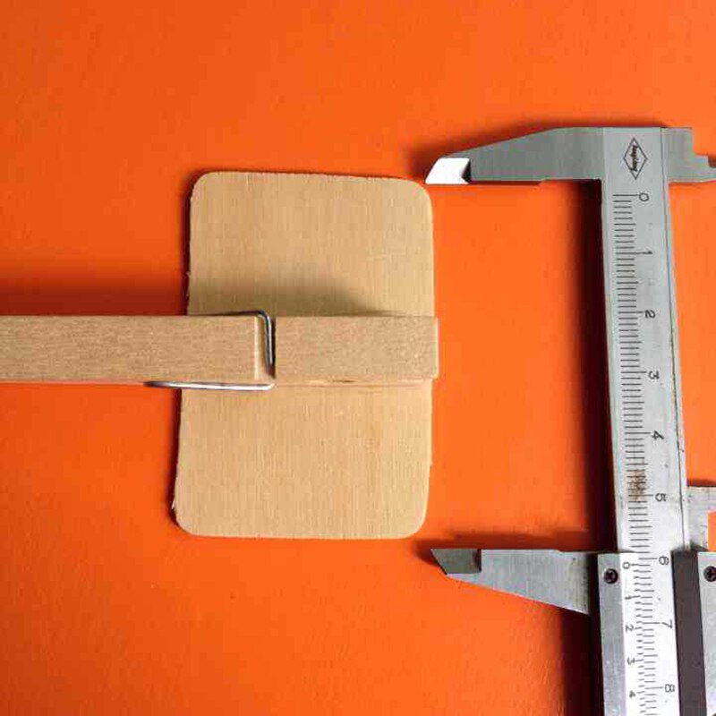 Mini Wooden Blackboard Memo Sign Message Small Note Stand Clip for Food Labels Party DOM668