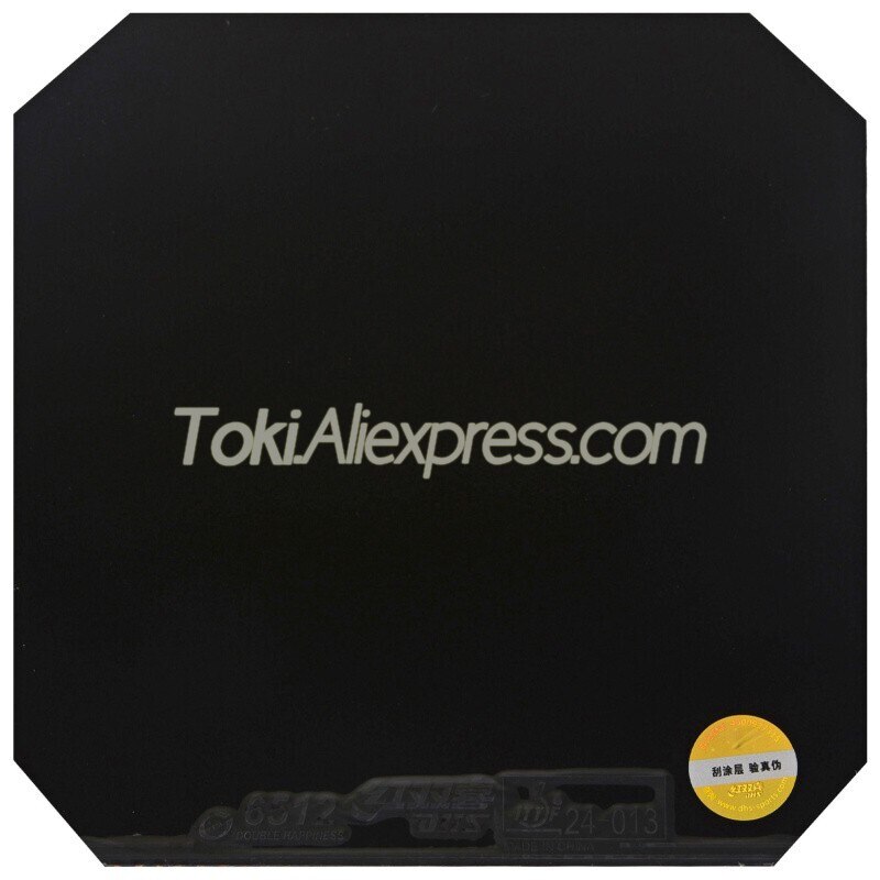 DHS 6512 Classic Table Tennis Rubber (Allround Type) Original DHS 6512 Ping Pong Sponge