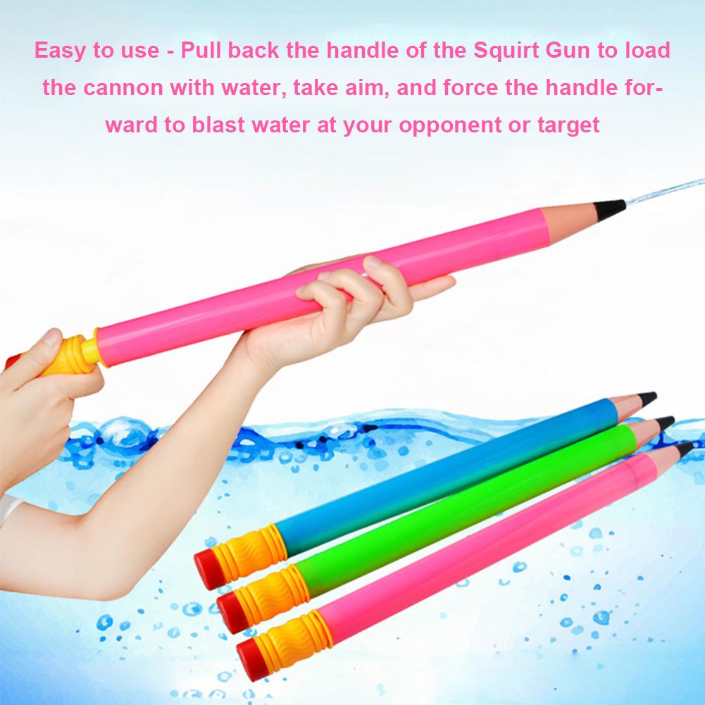 freundlicher Wasser Blaster Spielzeug Sommer Wasser Pistolen Kunststoff Wasser Squirter Spielen einstellen Für Schwimmbäder draussen Strand