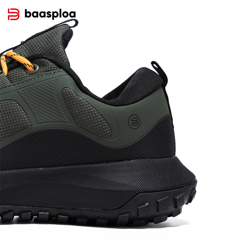 Baasploa, zapatillas de deporte para exteriores para hombre, nueva , zapatos de senderismo acuáticos antisalpicaduras, zapatos casuales cómodos para caminar para hombre, zapatos antideslizantes para escalar
