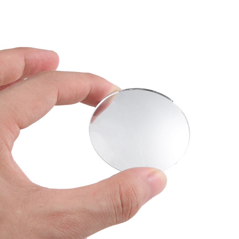 Car Rear view Convex Mirror 360 Degrees Rotating Wide Angle Round Convex Mirror Wide Angle Blind Spot Auto Exterior Accessory