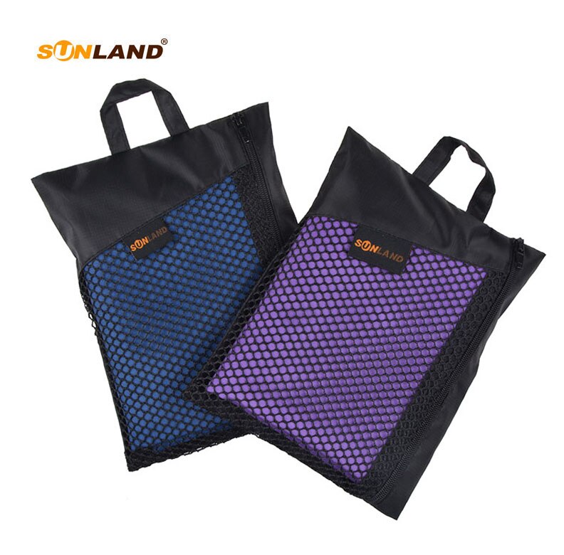 2PCS 30.5cmx61cm Sunland Microfiber Towel Ultra Compact Absorbent and Fast Drying Travel Sports Towels