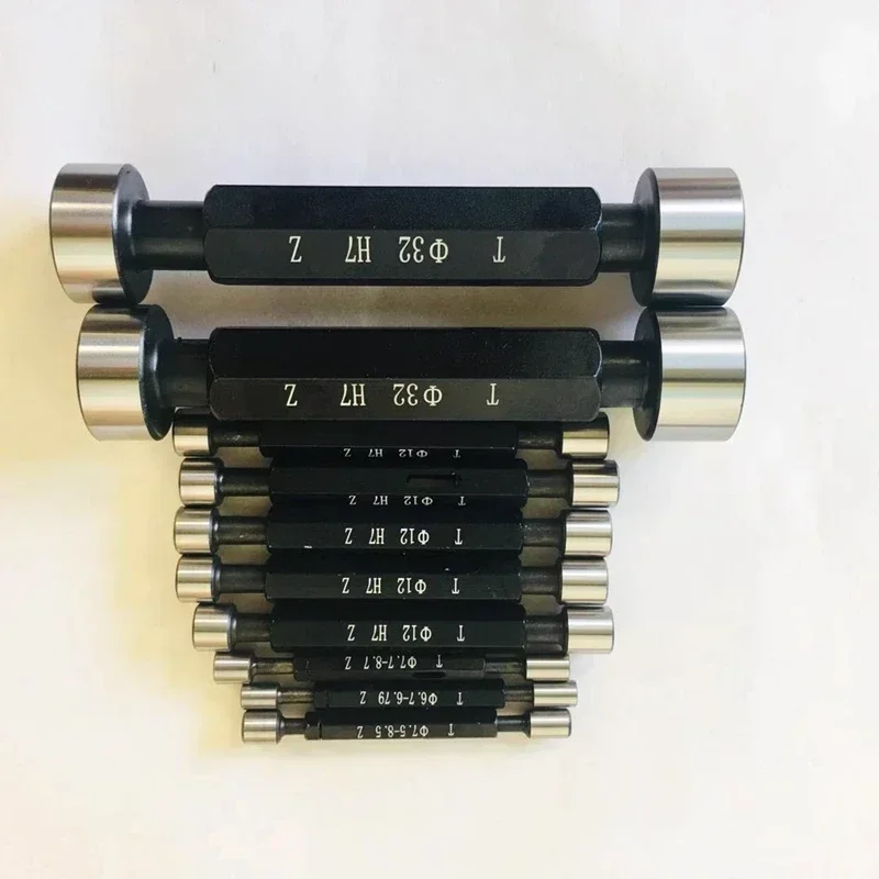 Glossy plug gauge H7 smooth plug gauge Go no go gauge Measuring inner diameter gauge 2-30mm Fine pitch gap Test Tool