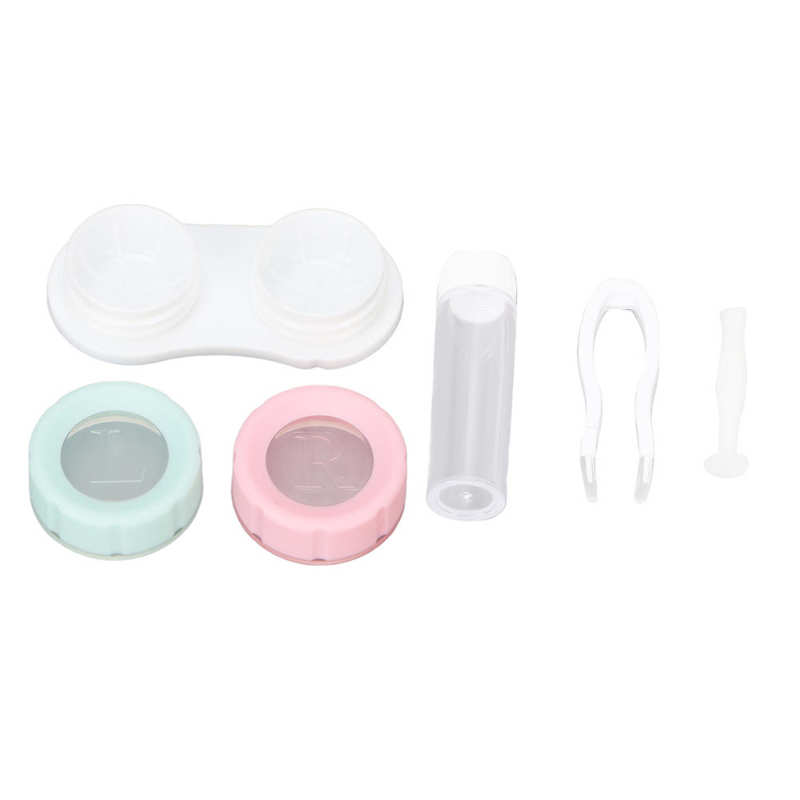 Contact Lens Box Contact Lens Container Durable Outer Box Mini Double Box Lovely for Daily Use for Girls
