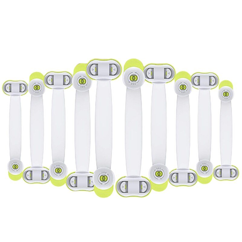 Kind Veiligheid Kabinet Sloten, 10 Pack Baby Proofing Koelkast Sloten Met Sterke Lijm, Geen Gereedschap Of Boren: Default Title