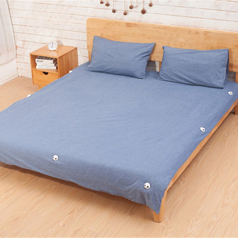 Housse de couette antidérapante, 8 pièces, porte-couette, attache de couverture pour la fixation du drap de lit, pinces en plastique