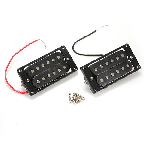 2PCs(1 set)Humbucker Double Coil Electric Guitar Pickups+Frame Screw