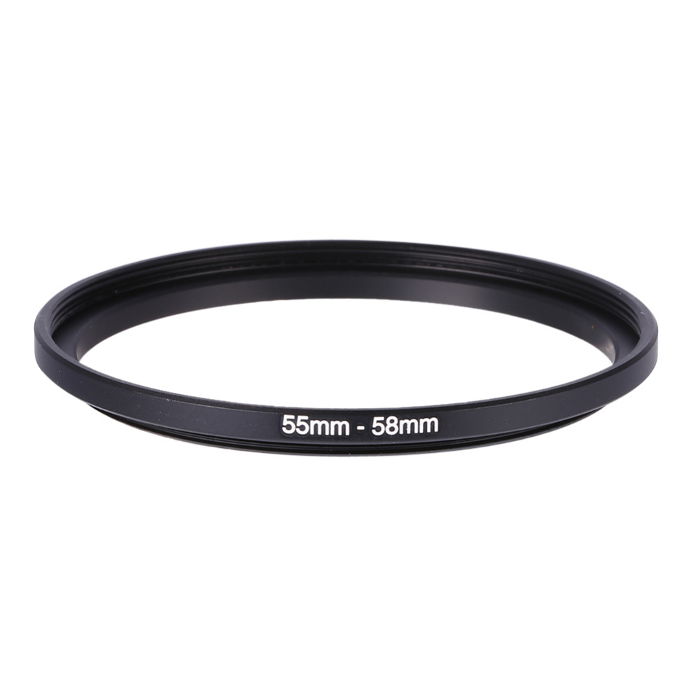Step-Up Ring Van 55-58Mm Metalen Step Up Ring 55Mm-58Mm 55 Te 58 Lens Filter Stepping Adapter