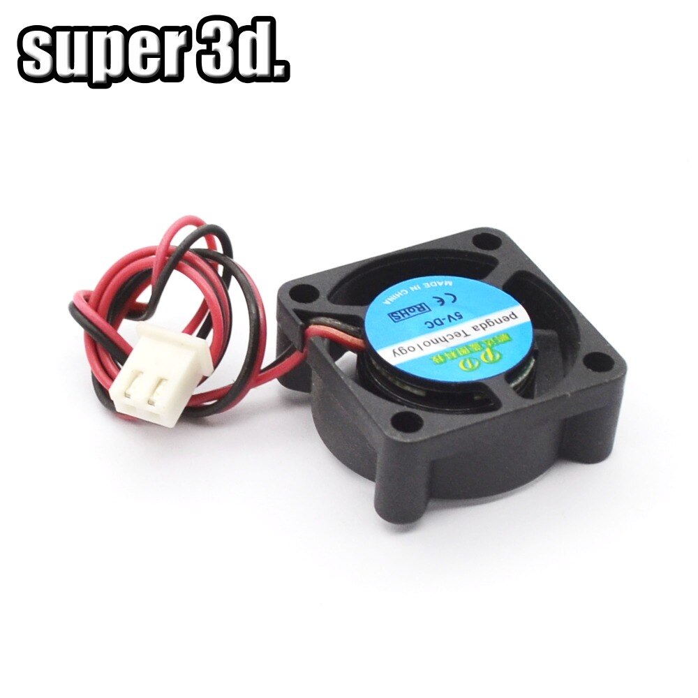 1pcs 2510 Koelventilator Radiator Cooler 25*25*10mm DC 5 V/12 V/ 24V kabel leght 30 cm/200 cm Reprap 3D printer onderdelen J-head hotend