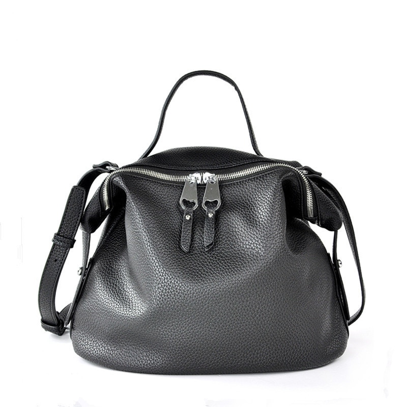 Vento Marea, bandoleras para mujer, , piel sintética, negro, bolsos de , bolsos de estilo coreano, bandolera blanca Hobo