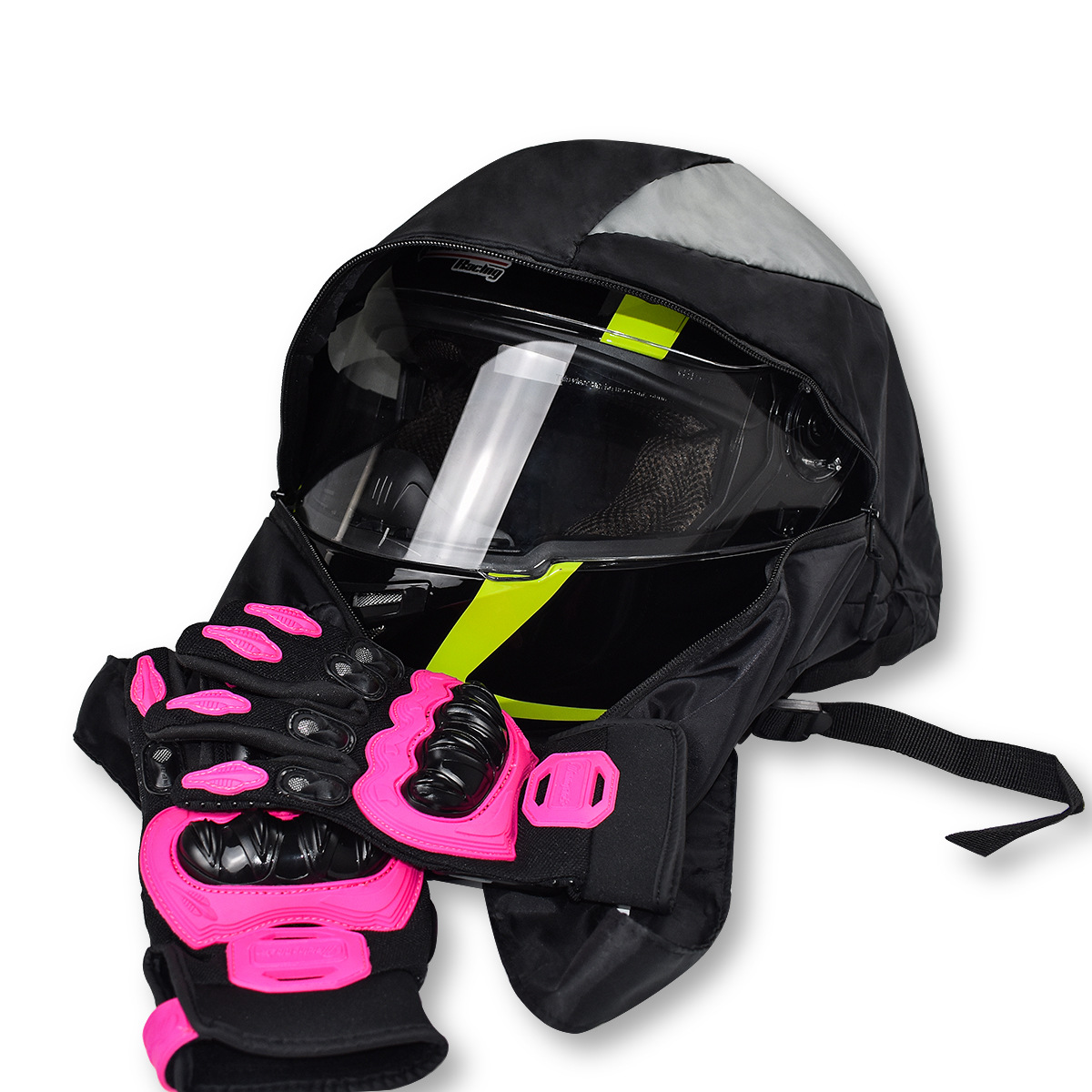 Motortas Outdoor rugzak Motorrijden Helmtas Fitness Basketbal Sneakers Tas Nylon Dunne lichtgewicht rugzak