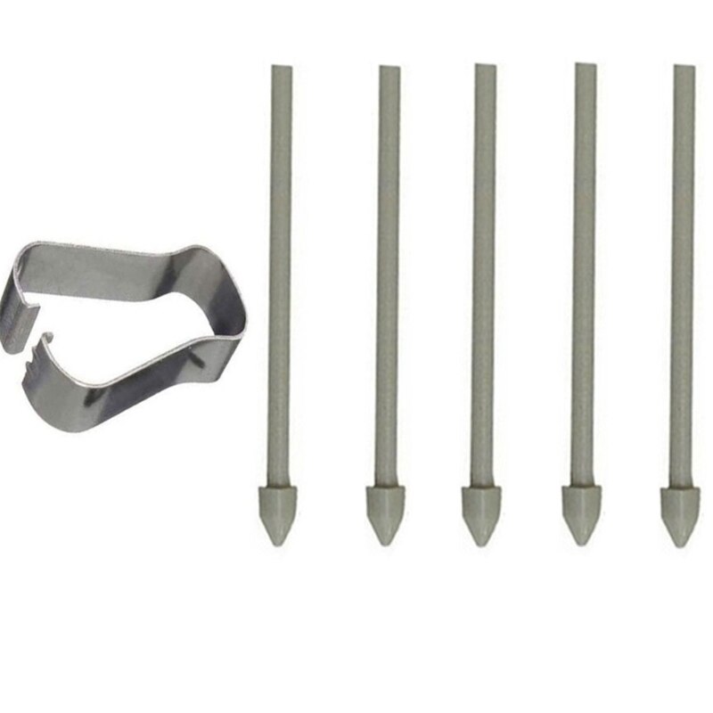 1Set Removal Pincet Tool Touch Stylus S Pen Nib Tips Voor Samsung-Galaxy Tab Voor Tab S7 T870 t875/S7 Plus S7 + T970: gray