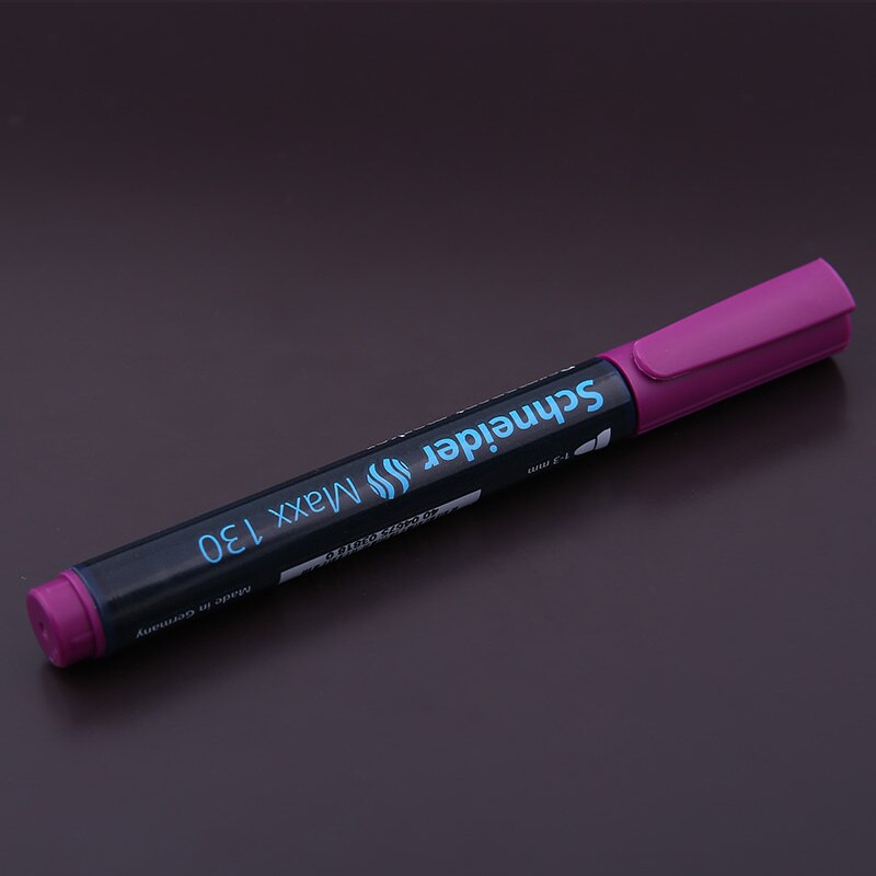 "Schneider-canetas marcadoras maxx130,: ROXO