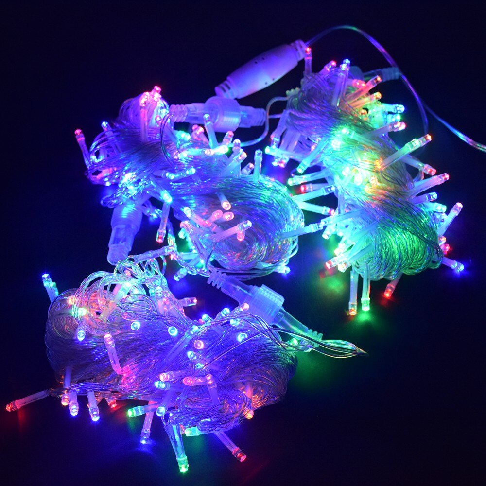 20M 30M 40M 50M 60M 100M Led String Licht Constante Kerstverlichting 220V waterdichte Outdoor Guirlande Decoratie