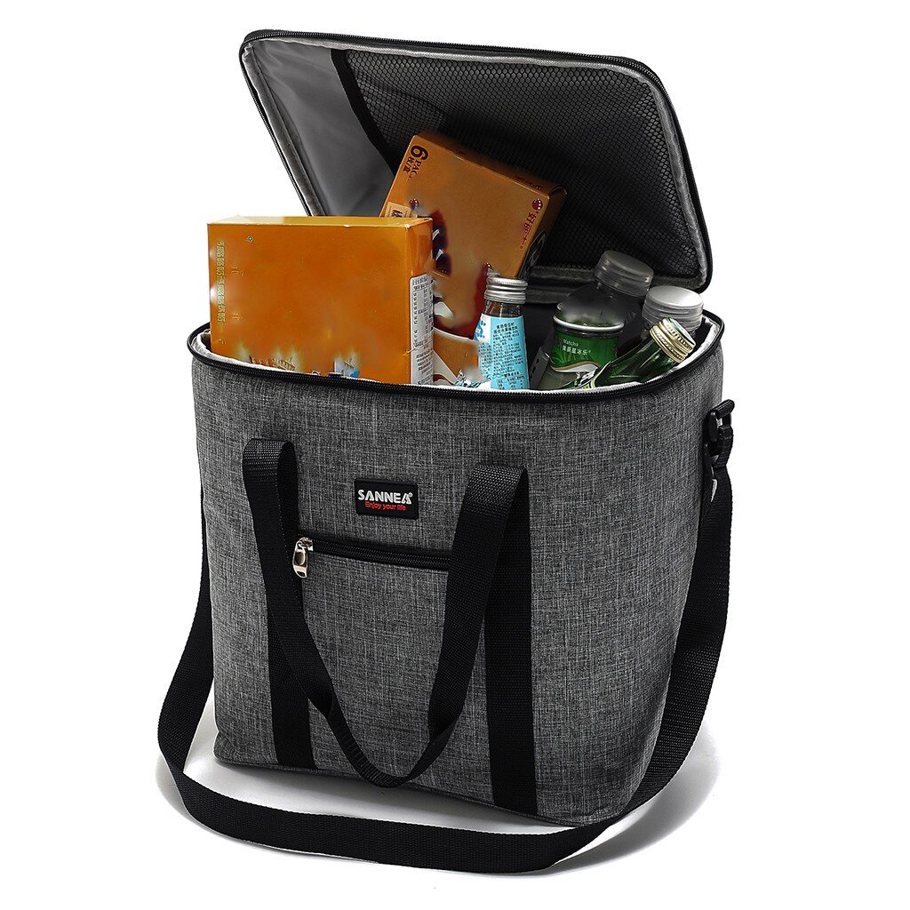 38 # 20L Frauen Männer Mittagessen Taschen Multi-funktion Picknick Strand Camping Isolierung Tragen Auf Schulter Tasche Große Kapazität mittagessen Taschen