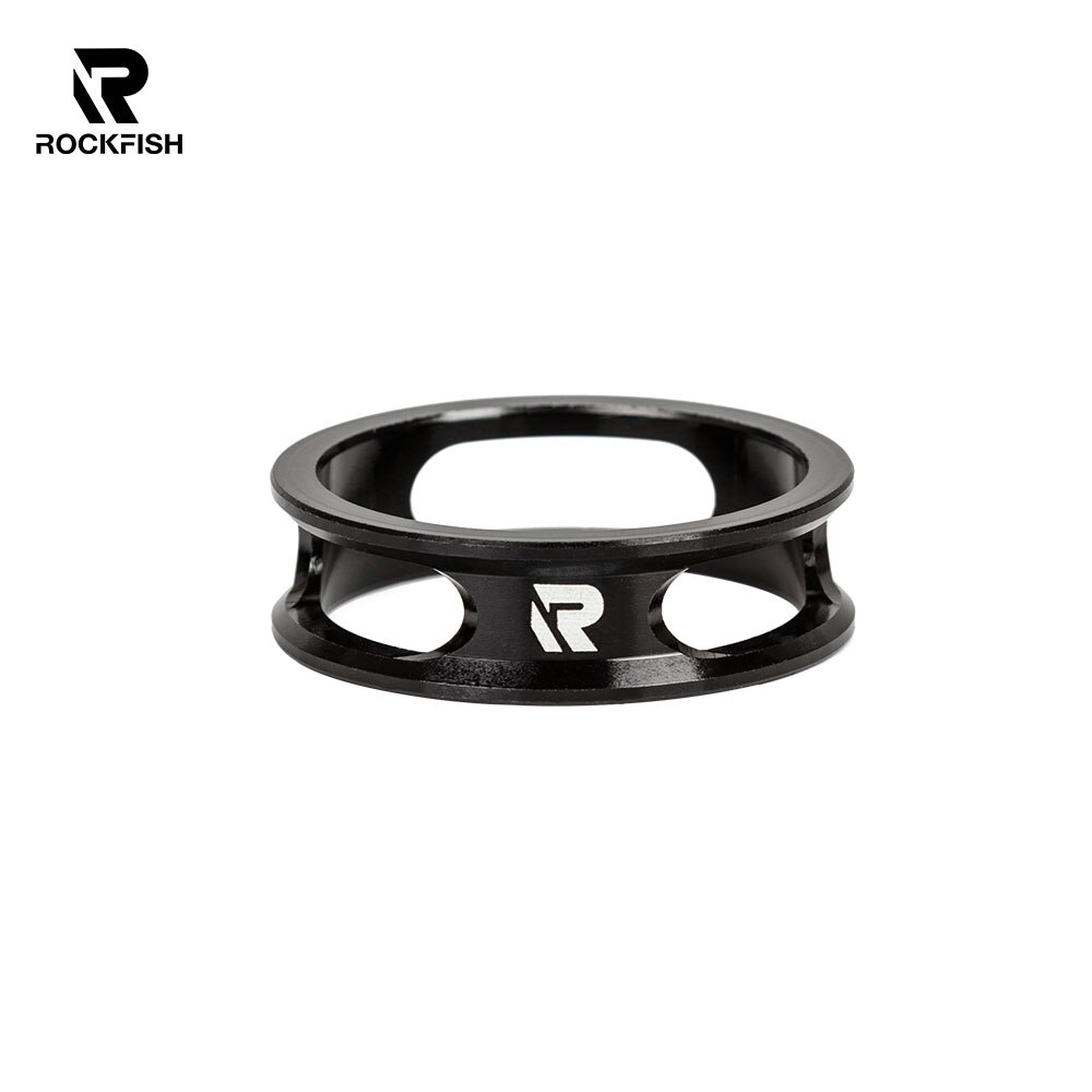 Rockfish cc -218 cnc poleringsanode 5g ring til pushbike: Sort