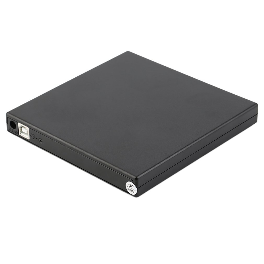 USB 2.0 External CD+-RW DVD+-RW DVD-RAM Burner Drive Writer For Laptop PC Newest black