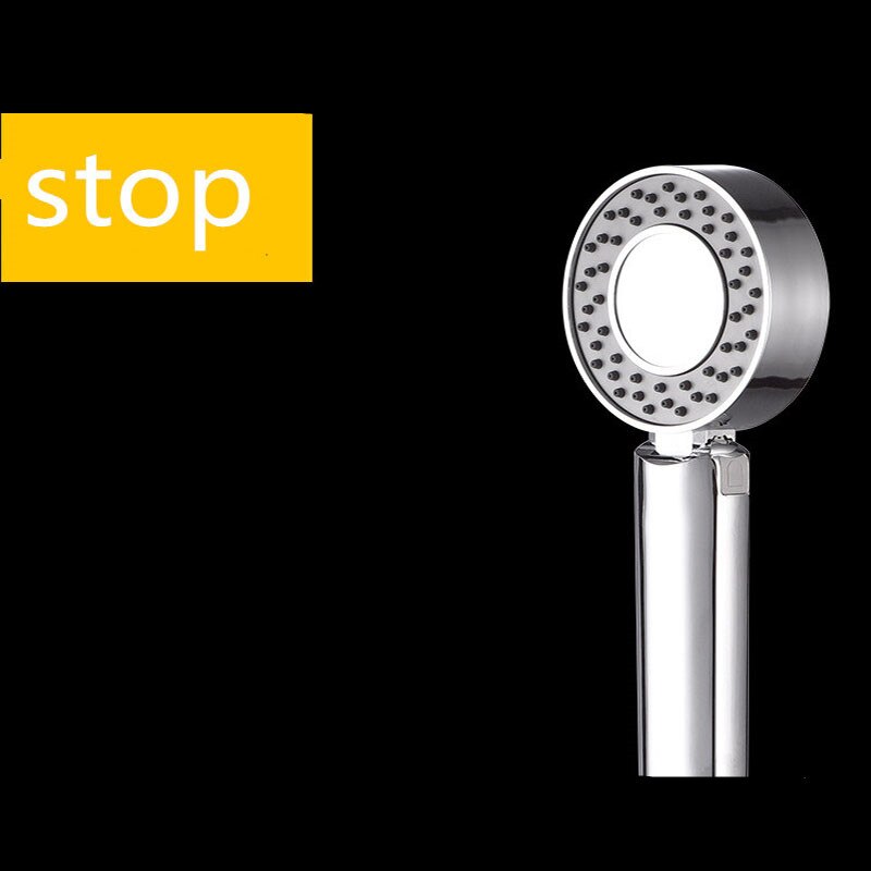 double ways shower head, with 3 functon 2 face water out bathroom general shower led spary bathroom mixer