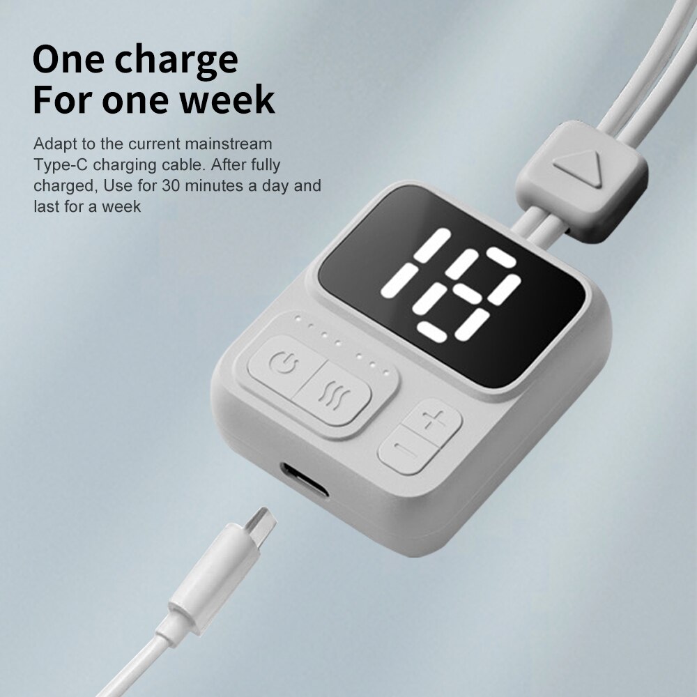 Portable Neck Massage Machine Electric Massager Mini Care Cervical Neurostimulator Appliances Devices Apparatus Pain Relaxation