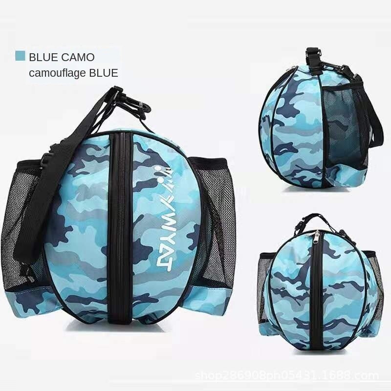 Sac à dos universel pour ballon de basket-Ball, sac à main rond réglable avec bandoulière, rangement