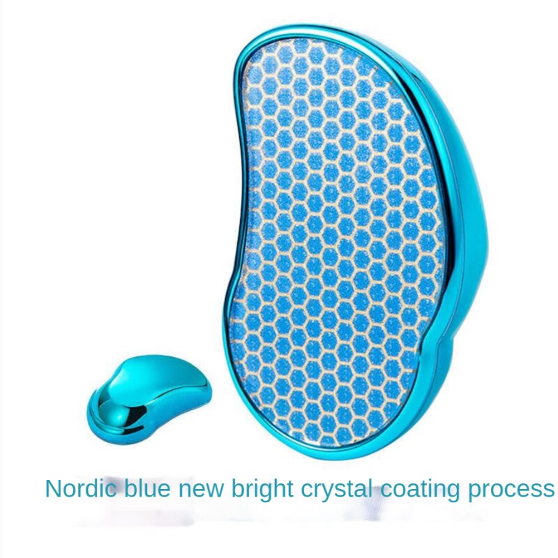 Foot Plate File Peeling Stone Peeling Foot Old Fluorescent Foot Peeling Artifact Peeling Nano Glass Foot Plate File Exquisite: Blue