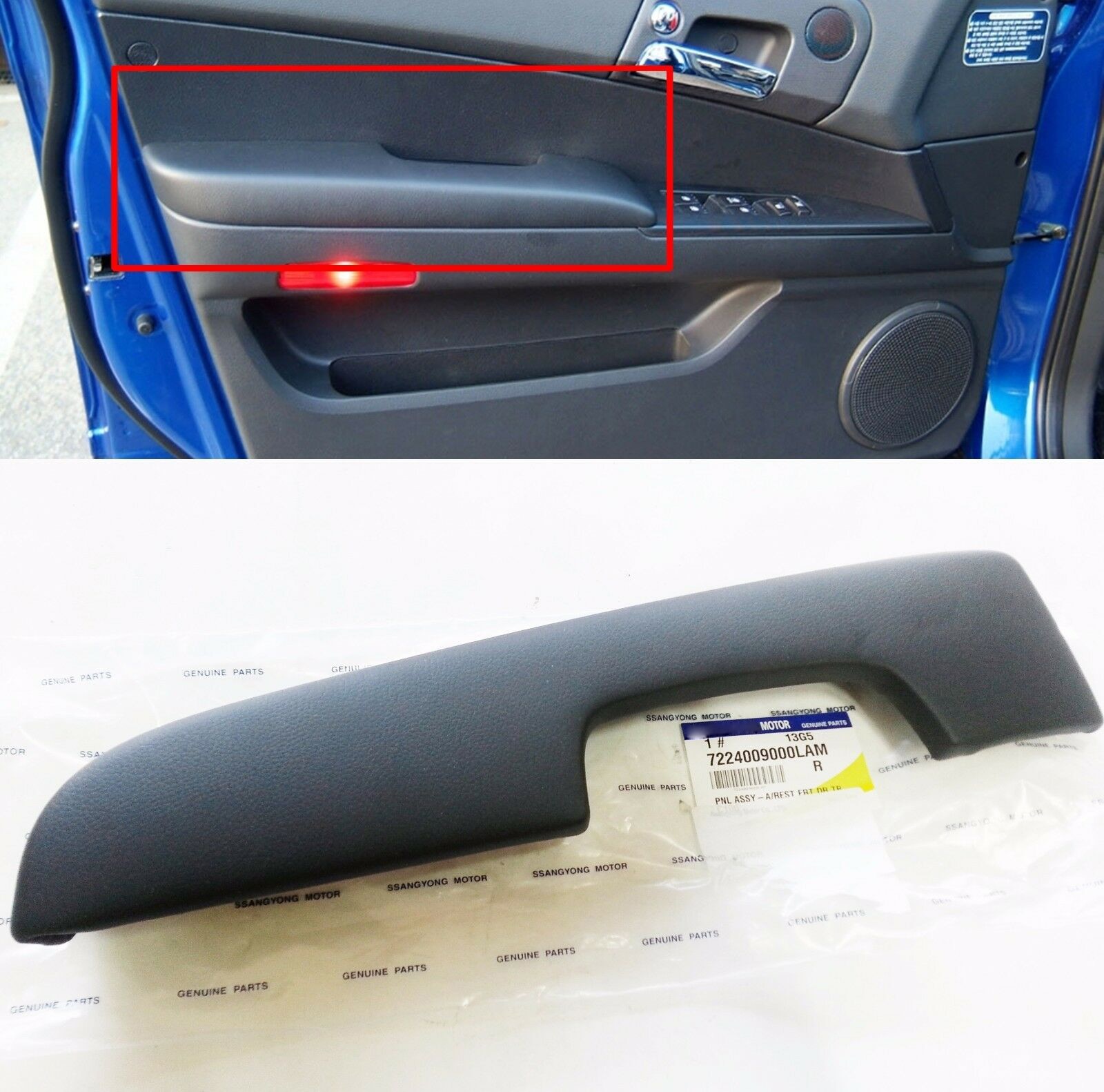 Oem Front Rh Deur Trim Armsteun Voor Sssanyong Actyon (Sport) Kyron Korando Sport