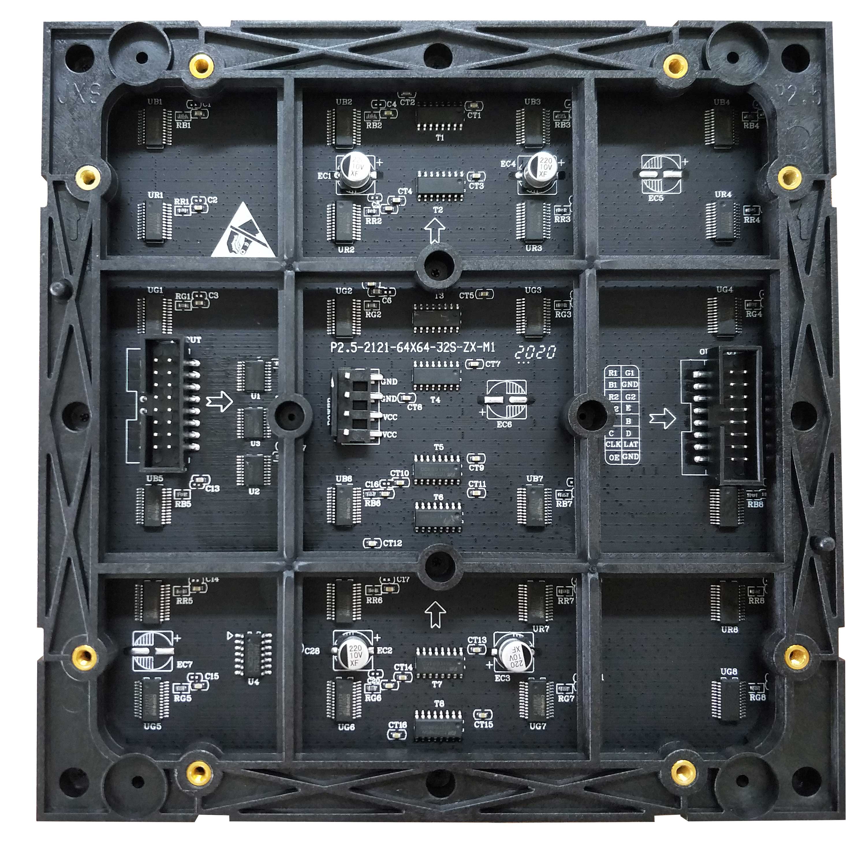 P2.5 led screen indoor module board