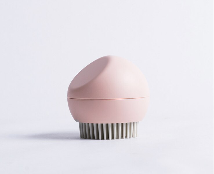 Silicone Dishwasher Cleaning Brush Scrubbers Kitchen Washing Tools Accessories: Pink