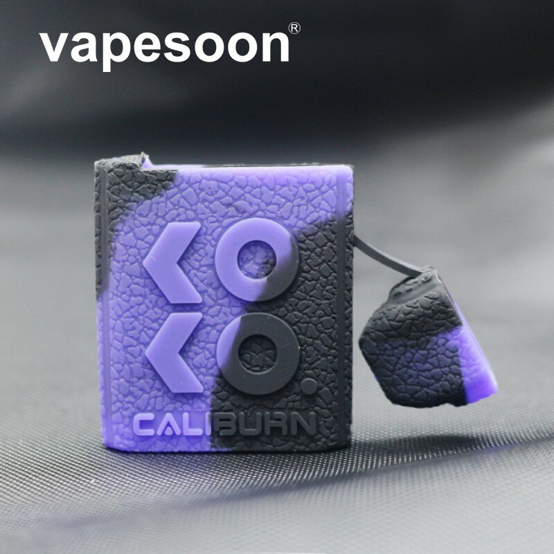 Replacemnt Cover Protector Cover Shield Wrap Mouwen Siliconen Case Huid Voor Caliburn Koko Kit: BlackPurple