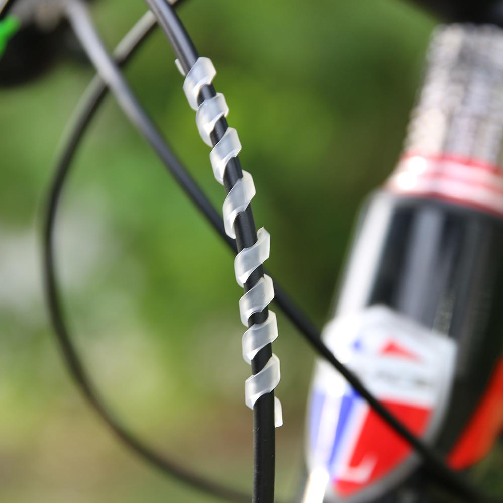 5 stuks fiets rem schakellijn beschermer beschermhoes frame beschermer mtb mountainbike fiets lijn spiraal wikkel benodigdheden