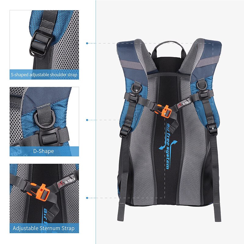 35L Hiking Backpack for Women Men Waterproof Outdoor Camping Backpack Travel Climbing Rucksack Sports Mountaineering Bag