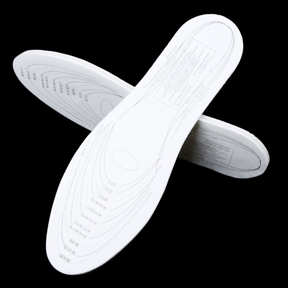 1 par åndbare memory foam sko pad ortopædisk indersål sved absorberer ortotiske bue behagelig atletisk indersål stød sport  #2