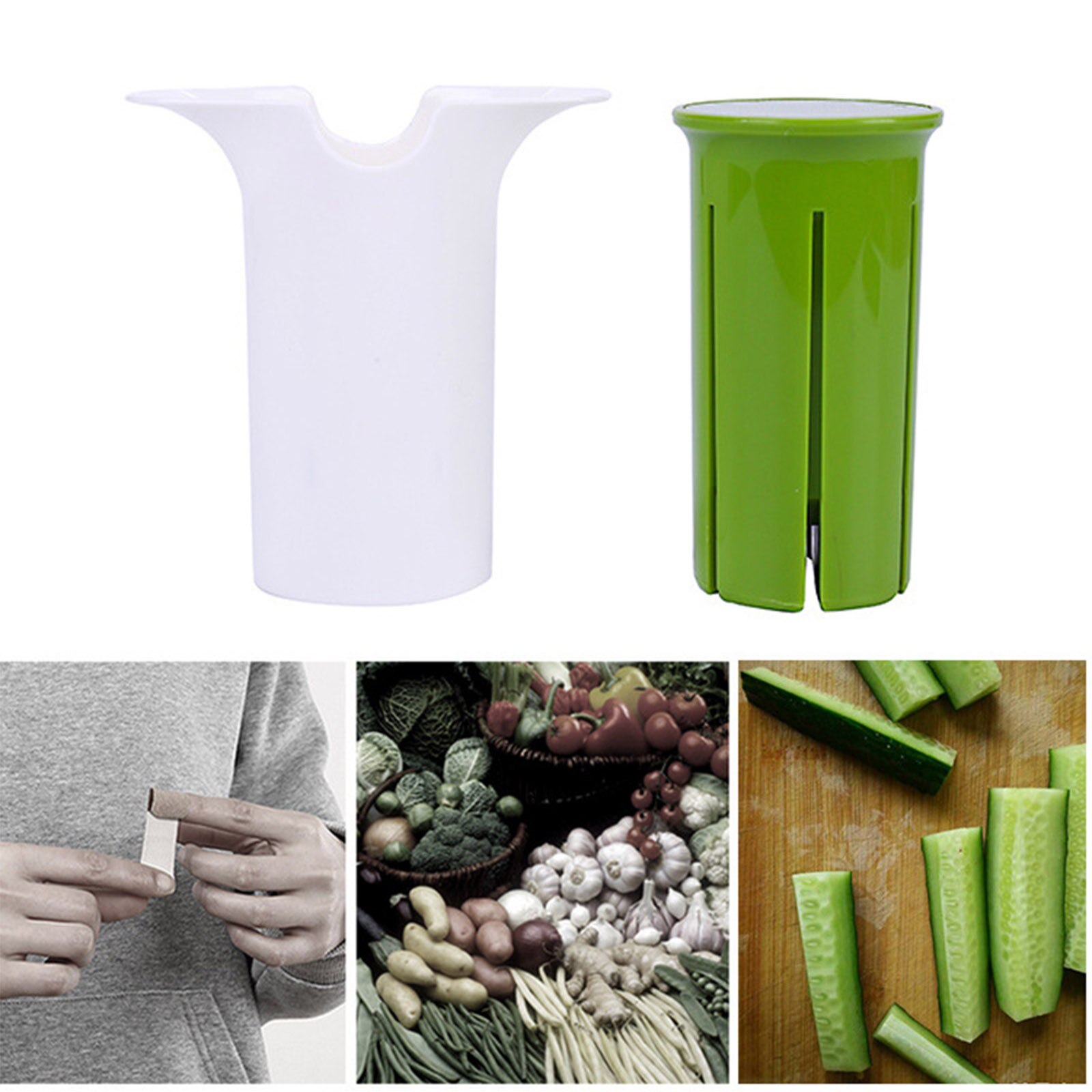 Vegetable Cutters Fruit Kitchen Cucumber Carrot Divider Strawberry Slicer Splitter Kitchen Gadget Accessories Salad Kitchen Gad