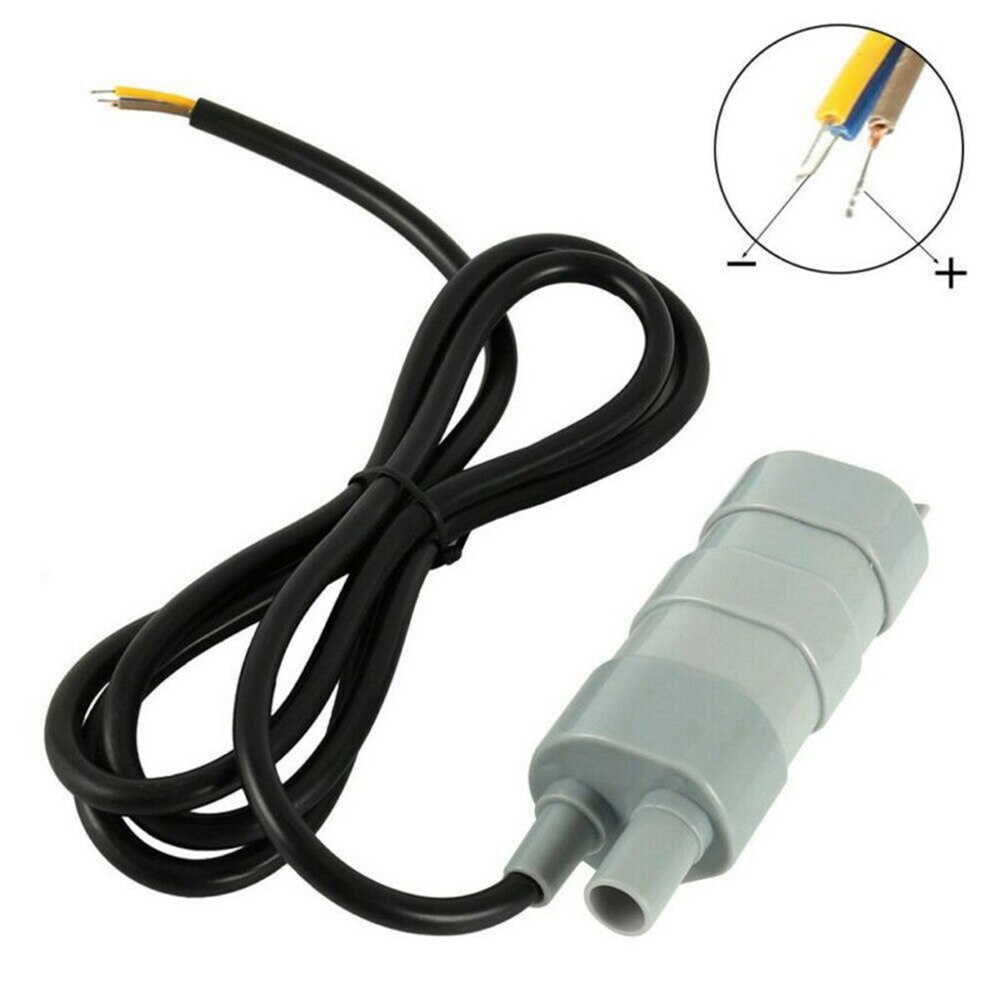 DC 12V Submersible Pump Submersible Water Pump High Flow Whale Pump 1000L/H 5M